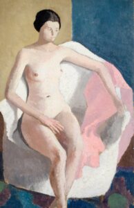 Lia nuda (Bozzetto quadro grande)-image