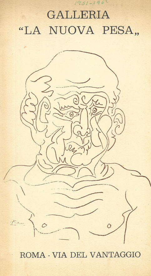 Mostra collettiva “La Nuova Pesa”, Roma, novembre 1961